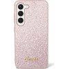 Guess Case For Samsung S24 GUHCS24SHggshp (Glitter Script) pink