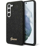 Guess Case For Samsung S24 Plus GUHCS24MHggshk (Glitter Script) black