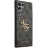 Guess Case For Samsung S24 Ultra GUHCS24L4GMggr (Leather 4G Metal Logo) black