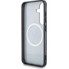 Guess Case For Samsung S25 Plus GUHMS25MHG4PRtgk (Magnetic Iml Metal Glitter 4G Circle Triangle) black