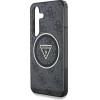 Guess Case For Samsung S25 Plus GUHMS25MHG4PRtgk (Magnetic Iml Metal Glitter 4G Circle Triangle) black