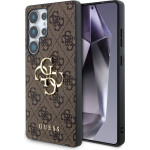 Guess Case For Samsung S25 Ultra GUHCS25L4GMgbr (4G Pu Big Logo) brown