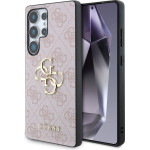 Guess Case For Samsung S25 Ultra GUHCS25L4GMgpi (4G Pu Big Logo) pink