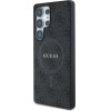 Guess Case For Samsung S25 Ultra GUHMS25LG4GFrk (Magnetic Pu 4G Ring Classic Logo) black