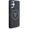 Guess Case For Samsung S25 Ultra GUHMS25LHG4PRtgk (Magnetic Iml Metal Glitter 4G Circle Triangle) black