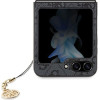 Guess Case For Samsung Z Flip 5 GUHCZF5GF4GGr (4G Charm) grey