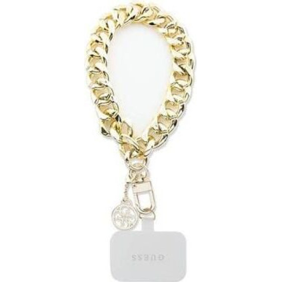 Guess Hand Strap GUOUCBMC4MD (Large Chain 4G Charms) gold