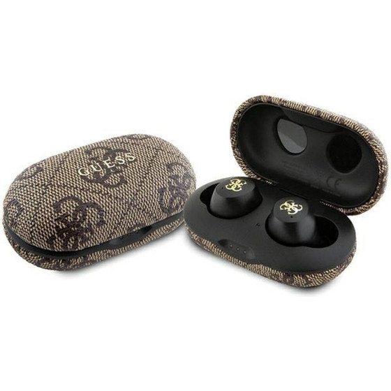 Guess Wireless Earphones Bluetooth + Docking Station Tws Enc GUTWSP4EGw (4G Metal) brown