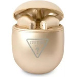 Guess Wireless Earphones Bluetooth Tws + Docking Station GUTWST82TRd (Triangle Logo) gold