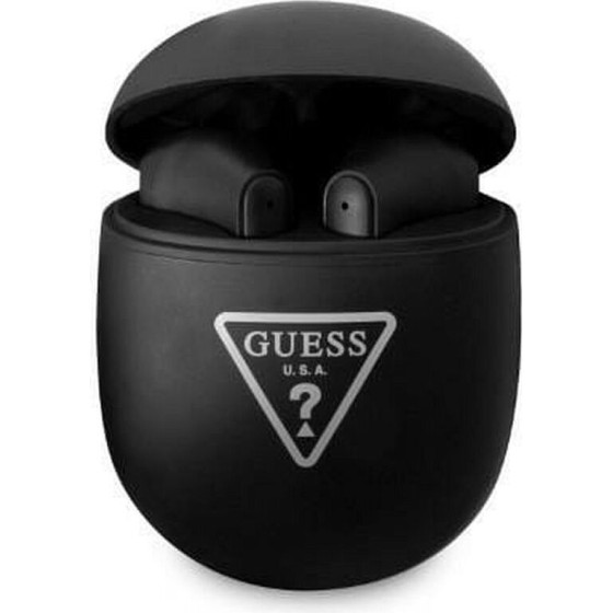 Guess Wireless Earphones Bluetooth Tws + Docking Station GUTWST82TRk (Triangle Logo) black
