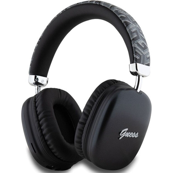 Guess Wireless Headphones Bluetooth GUBHK1GCtcsk (Gcube Metallic Script Logo) black