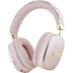 Guess Wireless Headphones Bluetooth GUBHK1GCtcsp (Gcube Metallic Script Logo) pink