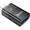 Hoco Adapter Otg Lightning (male) To Usb A (female) UA36 Black transparent