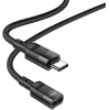Hoco Adapter Otg Type C (male) To Type C (female) 3A U107 1,2 m black