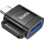 Hoco Adapter Otg Type C (male) To Usb A (female) 3A UA31C black