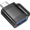Hoco Adapter Otg Type C (male) To Usb A (female) 3A UA31C black