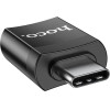Hoco Adapter Otg Type C (male) To Usb A (female) UA17 black