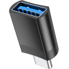 Hoco Adapter Otg Type C (male) To Usb A (female) UA17 black