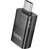Hoco Adapter Otg Type C (male) To Usb A (female) UA36B Transparent black