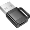 Hoco Adapter Otg Usb A (male) To Type C (female) 3A UA31D black