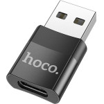 Hoco Adapter Otg Usb A (male) To Type C (female) UA17 black