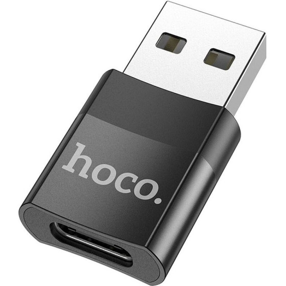 Hoco Adapter Otg Usb A (male) To Type C (female) UA17 black