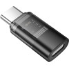 Hoco Adapter Type C (male) To Lightning (female) UA36D Transparent black