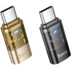 Hoco Adapter Type C (male) To Lightning (female) UA36D Transparent black