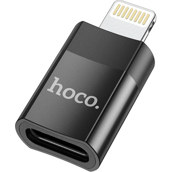 Hoco Adaptor From Type C (female) To Lightning 8-Pin UA17 black