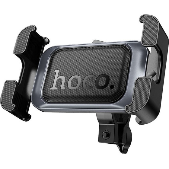 Hoco Bike / Motorcycle Clamp Holder For Handlebar H82 Black Metal gray