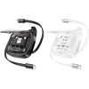 Hoco Cable All-in-One Retractable Charging Data Cable Set Pd 3A 60W U140 0,95 m black