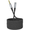 Hoco Cable Aux Jack 3,5 Mm (male) To Jack 3,5 Mm (female) UPA20 2 m black