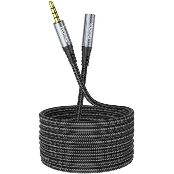 Hoco Cable Aux Jack 3,5 Mm (male) To Jack 3,5 Mm (female) UPA20 2 m black