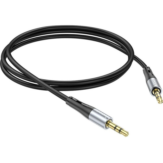 Hoco Cable Aux Jack 3,5 Mm (male) To Jack 3,5 Mm (male) UPA22 1 m black