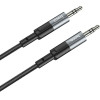 Hoco Cable Aux Jack 3,5 Mm (male) To Jack 3,5 Mm (male) UPA23 1 m Metal gray