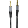 Hoco Cable Aux Jack 3,5 Mm (male) To Jack 3,5 Mm (male) UPA26 1 m black