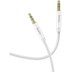 Hoco Cable Aux Jack 3,5 Mm To Jack 3,5 Mm UPA19 1 m silver