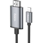 Hoco Cable Lightning To Hdmi 1080p UA27 2 m Metal gray