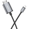 Hoco Cable Lightning To Hdmi 1080p UA27 2 m Metal gray