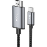 Hoco Cable Type C To Hdmi 4K 30Hz UA27 2 m Metal gray