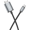 Hoco Cable Type C To Hdmi 4K 30Hz UA27 2 m Metal gray