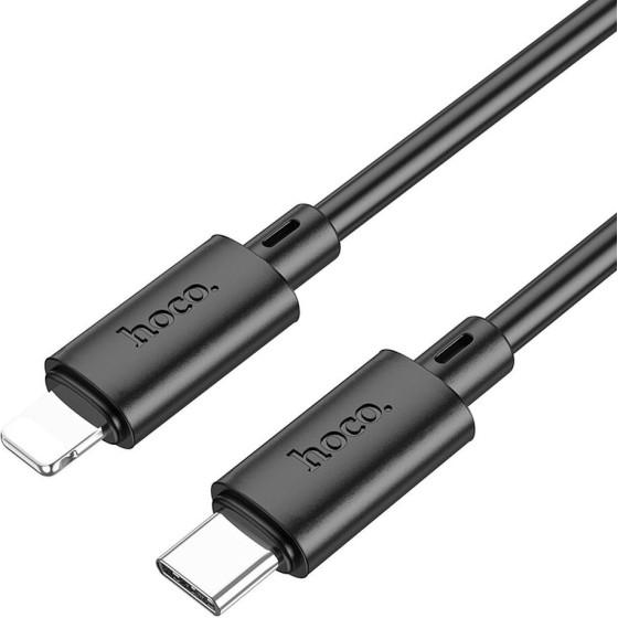 Hoco Cable Type C To Lightning Pd 2,4A 20W X88 1 m black