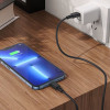 Hoco Cable Type C To Lightning Pd 20W 1 m black