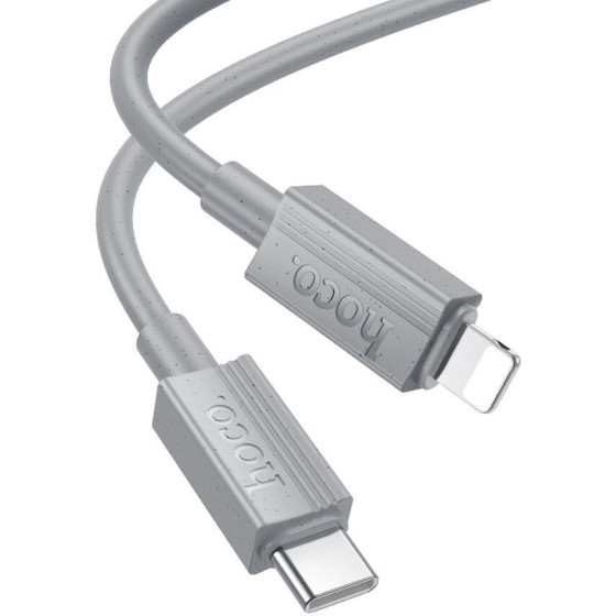 Hoco Cable Type C To Lightning Pd 27W X107 1 m gray