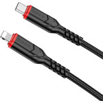 Hoco Cable Type C To Lightning Pd 3A 20W X59 1 m black