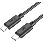 Hoco Cable Type C To Type C Pd 3A 60W X88 1 m black
