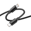 Hoco Cable Type C To Type C Pd 6A 100W X96 1 m black