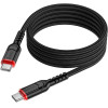 Hoco Cable Type C To Type C Pd Qc 3A 60W X59 1 m black