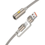Hoco Cable Usb A / Type C To Cigarete Lighter UA38B 0,3 m gold