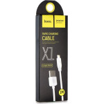 Hoco Cable Usb A To Lightning 2,1A X1 1 m white